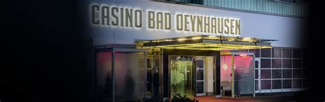 öffnungszeiten casino bad oeynhausen